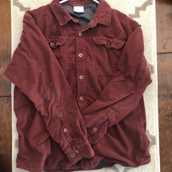 columbia corduroy shirt